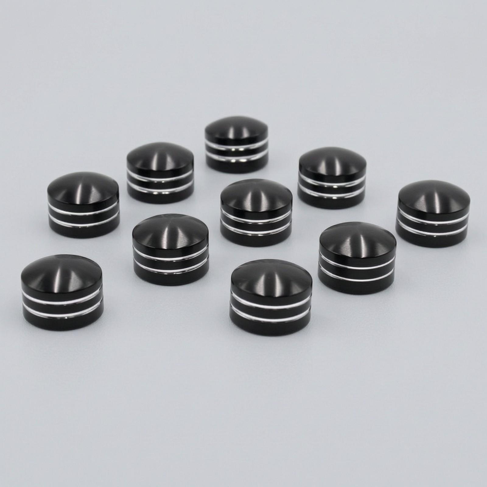 Motorcycle Helmets - Aluminum Alloy Chrome Screw Cap for