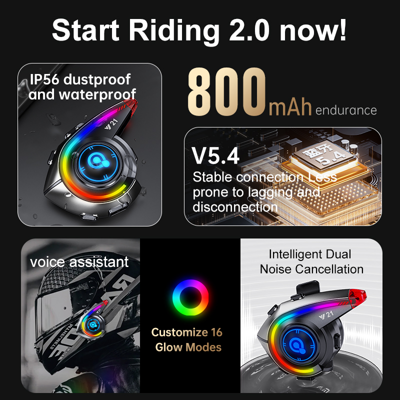 Y21 Helmet Headphones Bluetoot - đánh giá và giá Full Face Motorcycle Helmet With Bluetooth